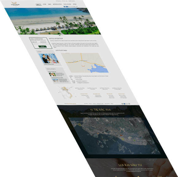 BicWeb - Thiết kế website Khách sạn chuyên nghiệp